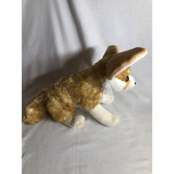 Wild Republic Fennec Fox Realistic 14" Plush Stuffed Animal Toy Golden Sitting - Picture 4 of 5